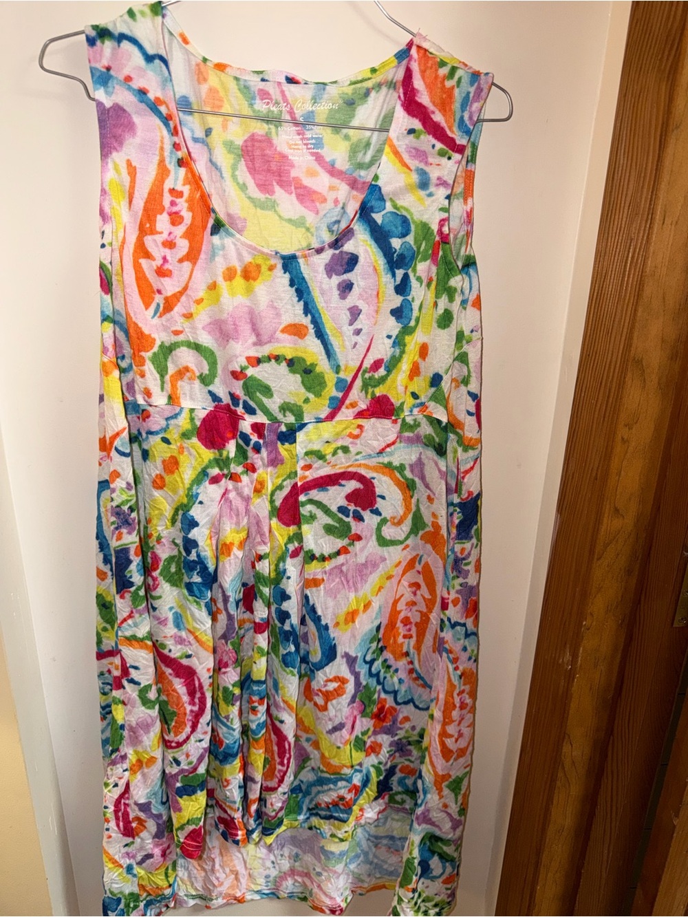 Multicolor Paisley Maxi Dress — Vibrant Sleeveless Summer Dress